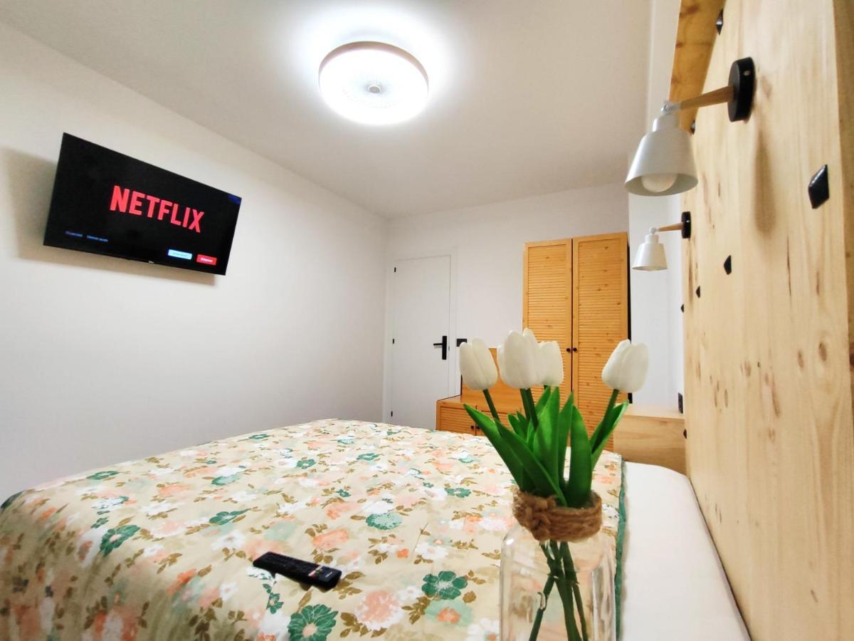 Tranquilo Apartamento Con Parking Gratis Vigilado 24H Vigo Exterior foto