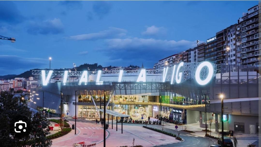 Tranquilo Apartamento Con Parking Gratis Vigilado 24H Vigo Exterior foto